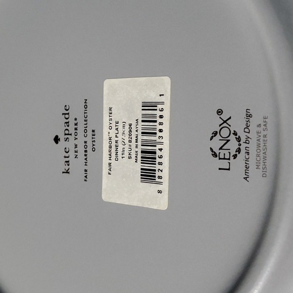 Kate Spade New York Lenox 2 Piece Plate Set - Picture 9 of 14